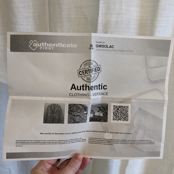 Versace Women's Authenticated Blazer size 42 - Picture 9 of 12